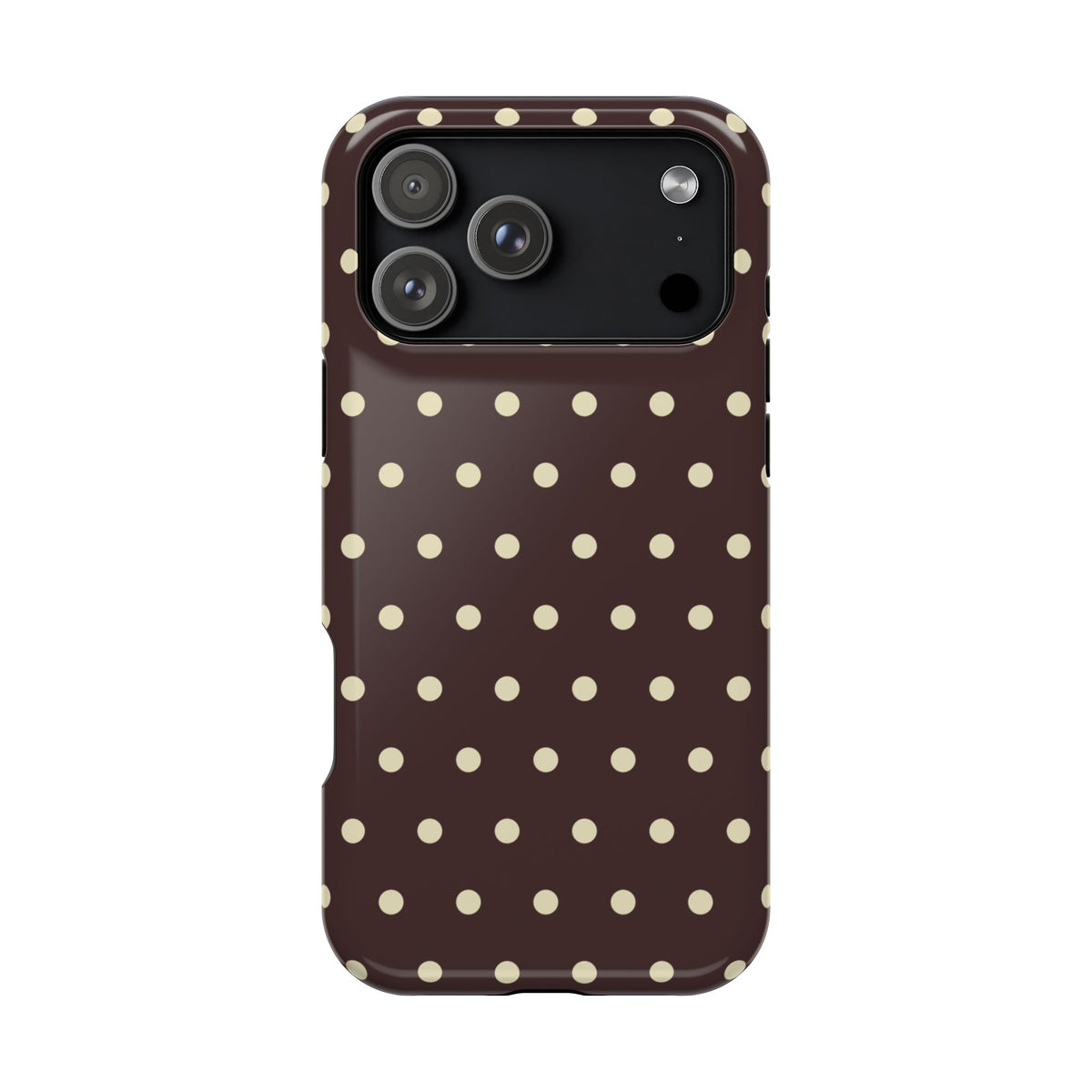 Cocoa Polka Dots