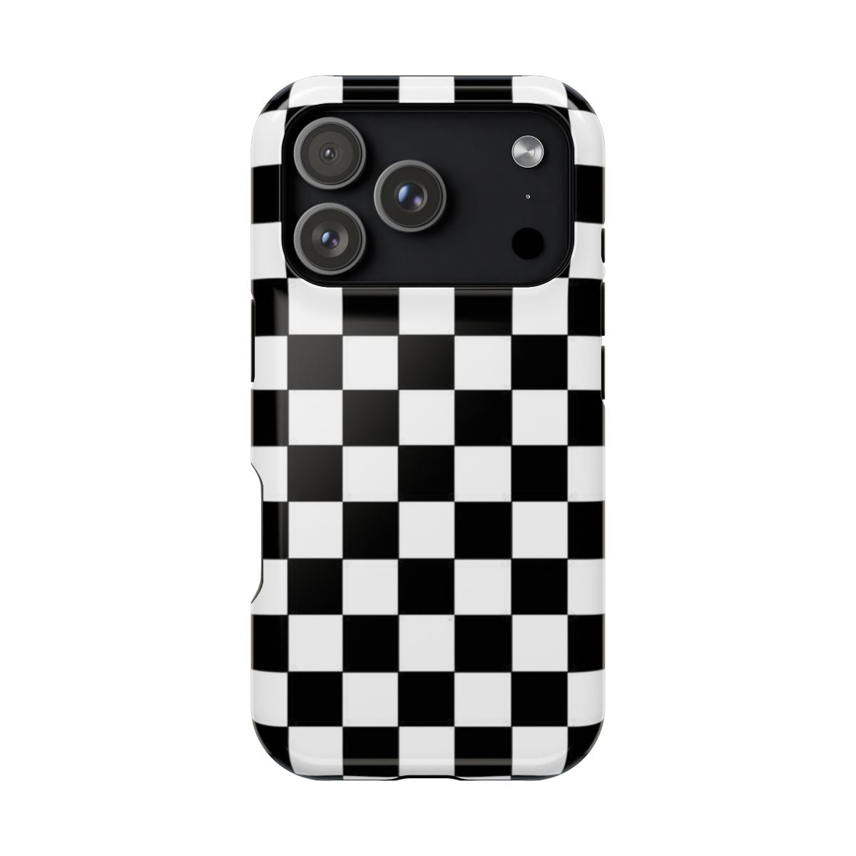 Black&White Checkerboard — iPhone 18 Pro / Glossy